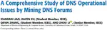 A Comprehensive Study of DNS Operational Issues by Mining DNS Forums